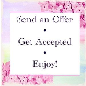 All offers are welcome! ❤️